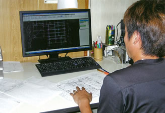 コンピュータによる作図 加工データの作成・積算